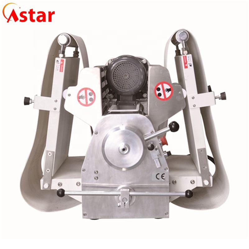 Croissant continuo Sheeter para panadería Máquina de rodillos de acero inoxidable comercial