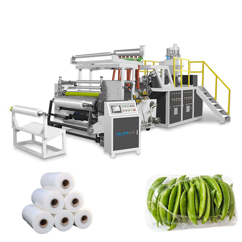 2024 NOUVEAU PRODUIT Direct Usine Vente Dernière Technologie Film Étirable Faisant La Machine Utilisé pour L'emballage Alimentaire et Textiles