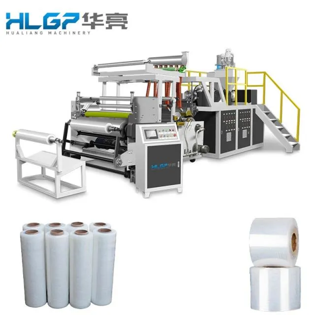 2025 High Quality Gearless LDPE/LLDPE Plastic Extruders PLC Hot Core Sheet Stretch Film PE Screw Motor Engine with Gear Included - Stretch Wrapping Machine - foodmachtech