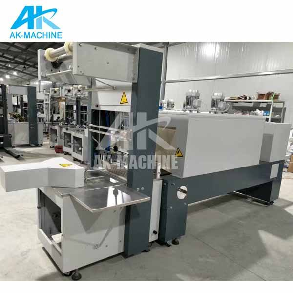 Máquina del envasado por contracción de Botte/pequeña velocidad de la máquina 5-8 Bag/Min del envoltorio retractor a correr