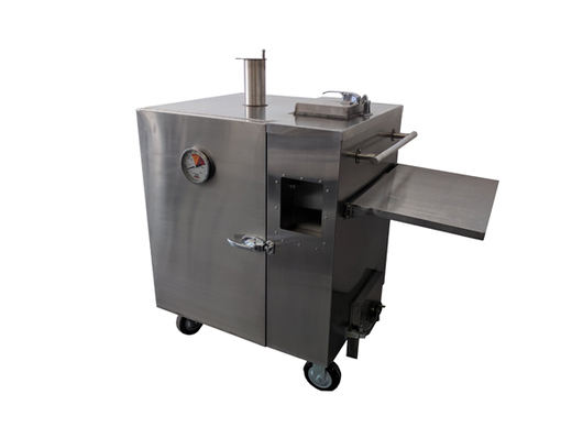 เครื่องสูบบุหรี่เศษไม้ควบคุมอุณหภูมิอัตโนมัติสำหรับเนื้อสัตว์