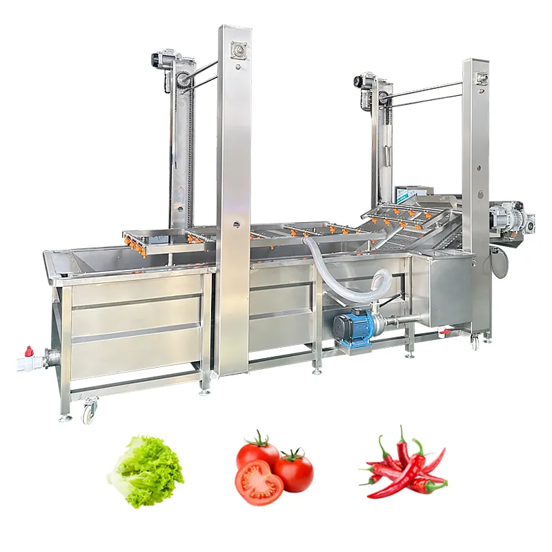 Máy rửa rau Máy làm sạch máy rửa trái cây máy rửa khoai tây - Máy lột vỏ - foodmachtech