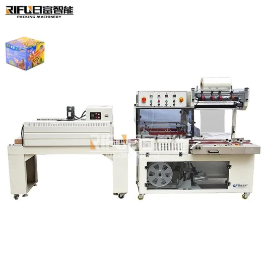 L Sealing Type Automatic Egg Tray Heat Shrink Wrapping Packaging Machine