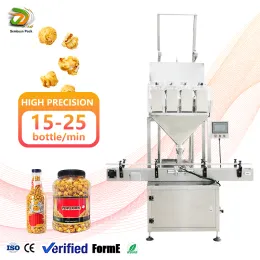 Automatic Filling Machines Puffed Food Popcorn Potato Chips Filling and Packing Snack Packaging Machine