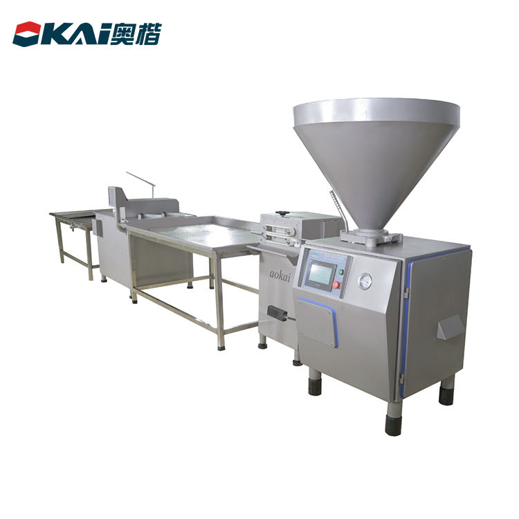 เครื่องทำไส้กรอกอัตโนมัติเครื่องทำไส้กรอกเครื่องมัดไส้กรอกสำหรับขาย