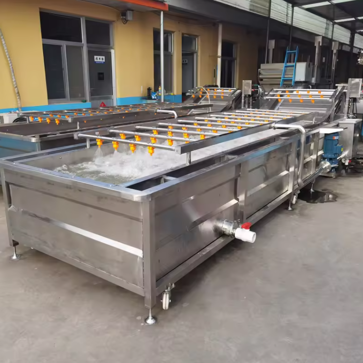 Máquina De Lavar Vegetal De Alta Eficiência Máquina De Limpeza Máquina De Lavar Frutas