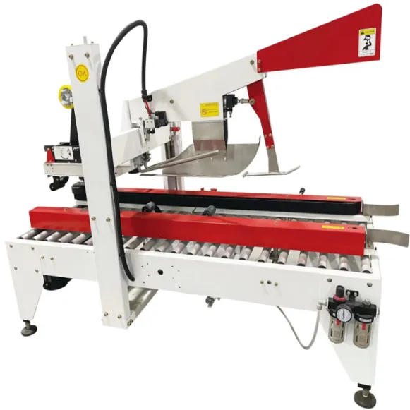 Empaquetado automático/flejado de paletización equipo de línea de envasado Fábrica Back-end de apertura de cartón Embalaje Sellado Maquinaria