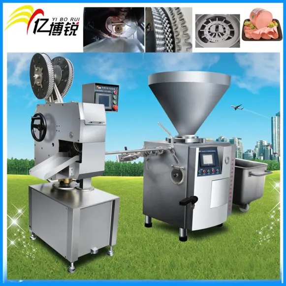 Máy cắt Xúc Xích Kẹp Đôi dây nhôm tự động công nghiệp Máy hàn Xúc Xích ham để bán
