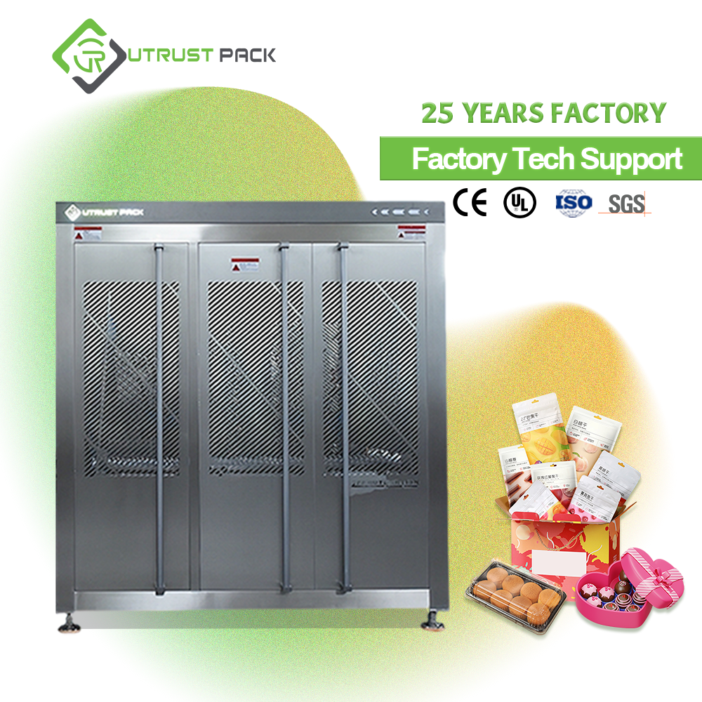 เครื่องคัดแยกซองควบคุม PLC แขนหุ่นยนต์เดลต้า4แกนสำหรับอุตสาหกรรมบรรจุภัณฑ์ยาอาหาร