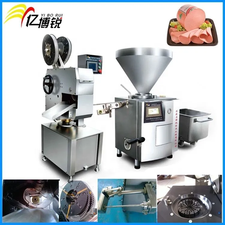 Équipement entièrement automatique de trancheuse de saucisse - Machine de moulage de jambon - foodmachtech