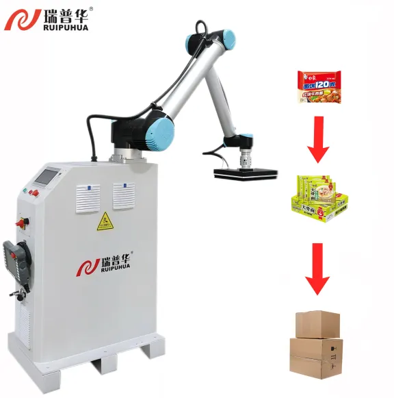 Nueva línea de producción de alta calidad Sistema de paletización automático Máquina Paletizadora Colaborativa Paletización Robot