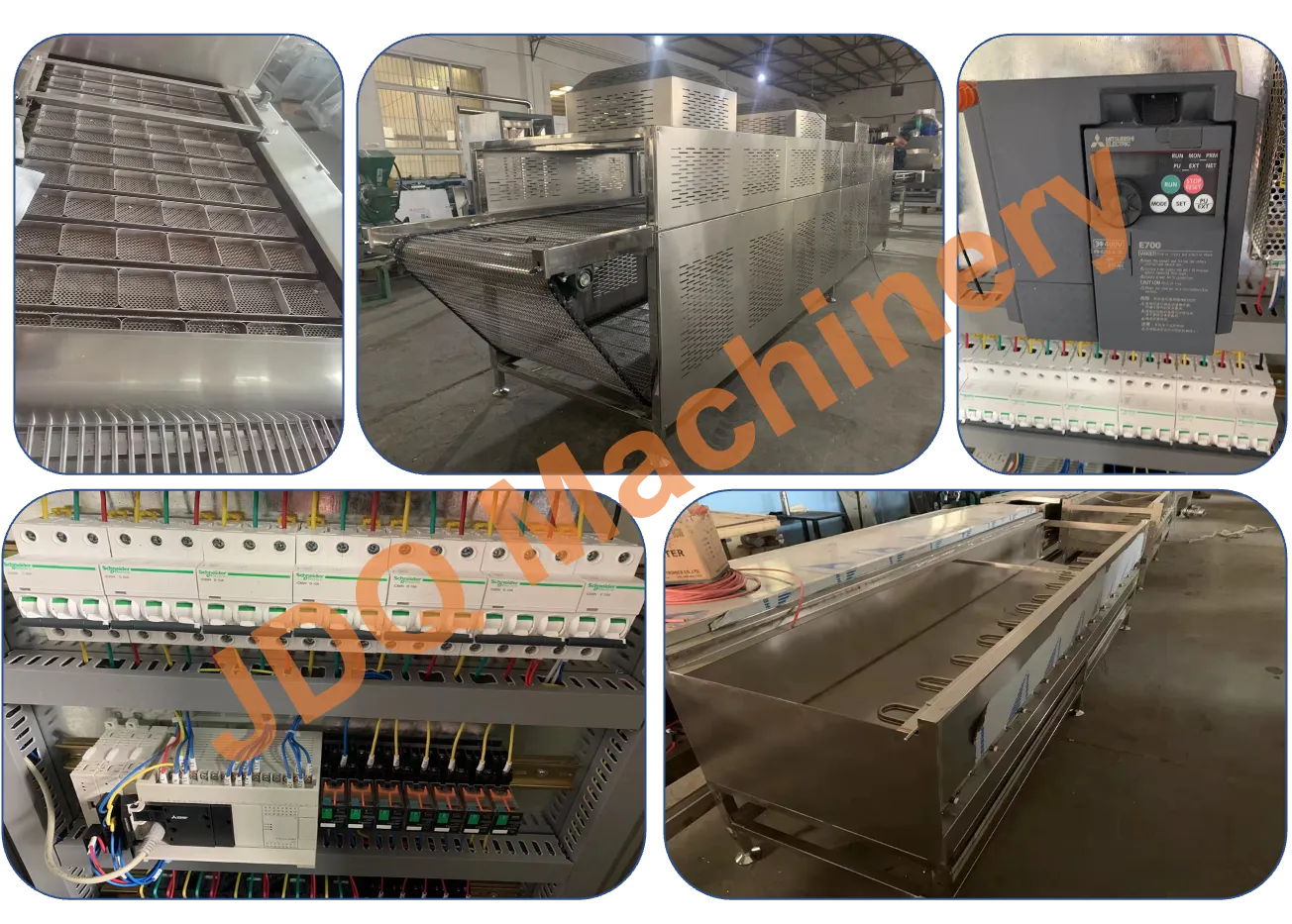 Cadena de producción de los tallarines inmediatos de los tallarines de fritura automáticos de la pequeña escala - Línea de producción de fideos de olla caliente autocalentable - foodmachtech