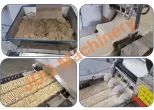 Automatische Frittieren udeln für kleine Nudel-Produktions linie Indomie-Nudeln, die Maschine herstellt - Selbst heizende Hot Pot Nudel Produktions linie - foodmachtech