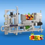 Máy ép trái cây vô trùng & an toàn thực phẩm One-Stop Máy ép trái cây có động cơ cho cây chế biến trái cây sản xuất nước ép hạt - Máy ép trái cây - foodmachtech
