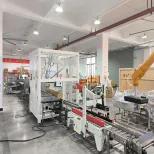 パレタイズ包装ライン機械自動パレタイズラインバッグ充填シール - 自動制御システム - foodmachtech