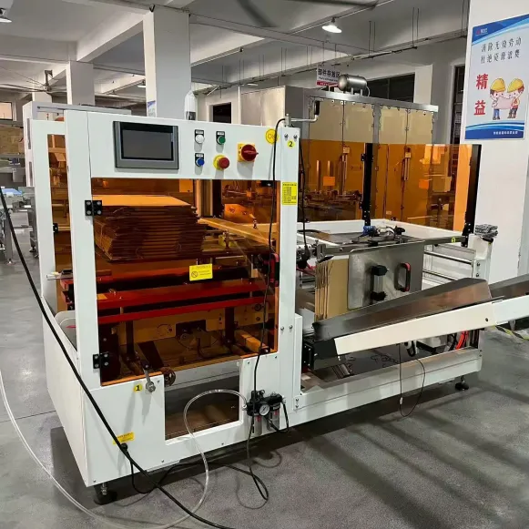 Ruipuhua caja automática Erector caja de cartón Erector formando máquina de apertura Erector para alimentos caja de dibujos animados cajas de cartón