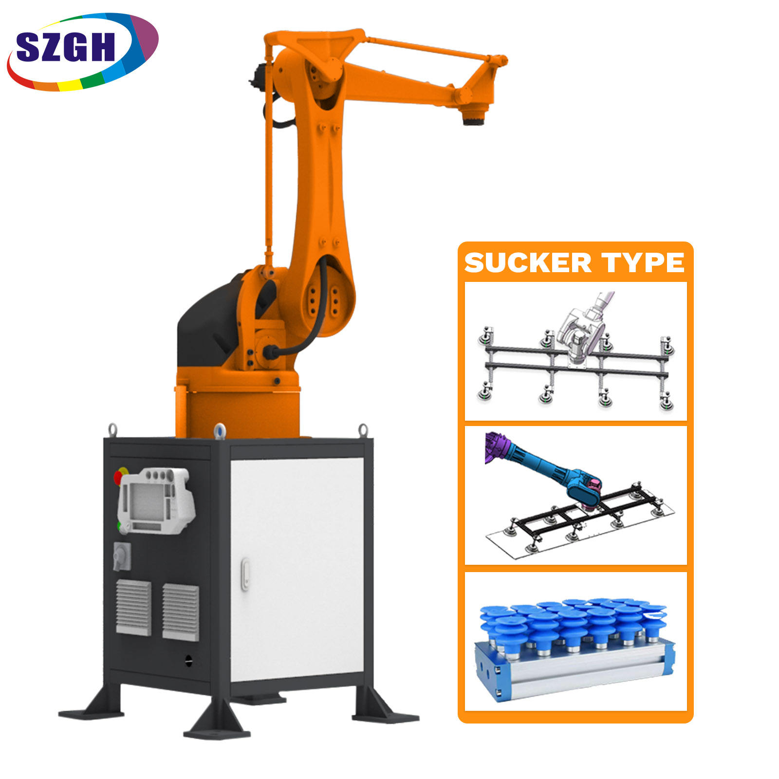 Для 4-осевого двигателя 10 кг Механический манипулятор 1500 мм Reach IP54 Промышленный робот-манипулятор для автоматизации загрузки/разгрузки листового материала H