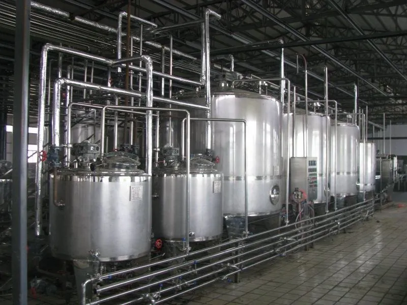 EQUIPAMENTO DE PRODUÇÃO DE YOGURT LÁCTEOS E LINHA DE PROCESSAMENTO DE YOGURT - Tanque De Fermentação De Iogurte - foodmachtech