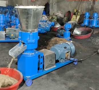 畜禽鸡牛和山羊动物食品制造机