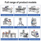 Máquina industrial personalizada del detector de metales para la detección de los productos alimenticios Equipo de seguridad alimentaria - Equipo de procesamiento de productos sanguíneos - foodmachtech