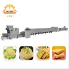 Cadena de producción de los tallarines inmediatos de los tallarines de fritura automáticos de la pequeña escala - Línea de producción de fideos de olla caliente autocalentable - foodmachtech