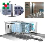 Máy làm đông nhanh xoắn ốc thực phẩm công nghiệp 0.5-10t/h máy làm đông lạnh công suất cao 35 ℃ cho hải sản, trái cây, rau quả - Tủ đông iqf - foodmachtech