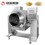 Intelligent Cooker Electric Heating Drum Fryer - Wok - foodmachtech