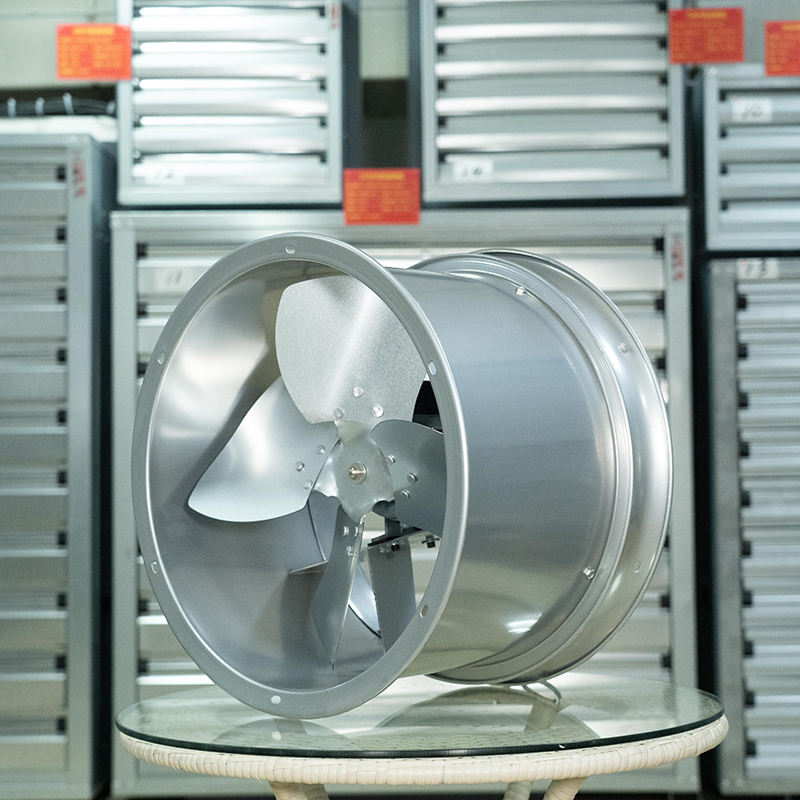 Ventilador industrial, ventilador de circulación de flujo axial