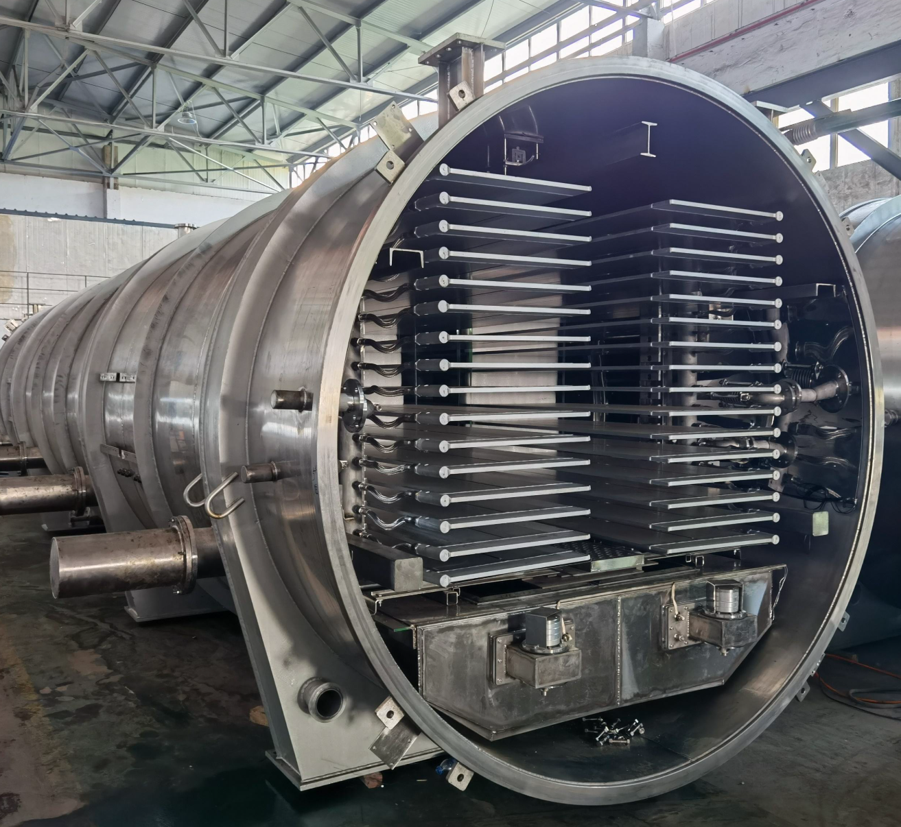 Máquina De Secagem De Frutas Industriais Secador De Congelamento De Vácuo De Carne Iogurte Secador Congelado Liofilizador De Chocolate