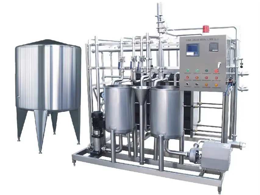 Alta Qualidade Aço Inoxidável Placa Tipo Pasteurizador SUS304 SUS316 para Leite Iogurte Suco Esterilização-Dairy Processing Machine - Linha De Produção De Leite Vegetal - foodmachtech