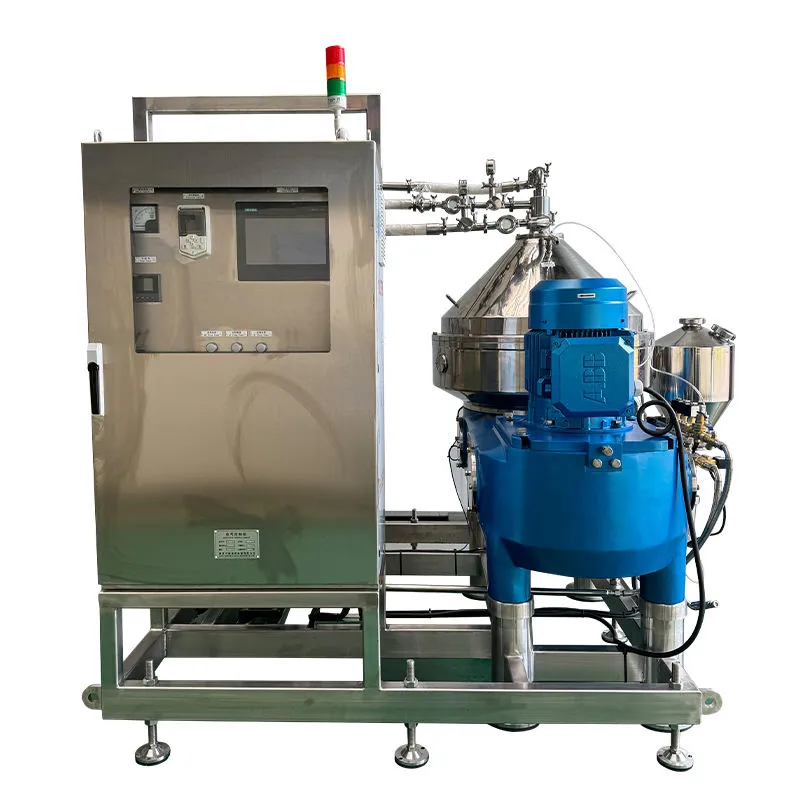 Séparateur centrifuge de haute qualité de crème de lait électrique du séparateur 10000-15000L/H de centrifugeuse de disque - Centrifugeuse à disques - foodmachtech
