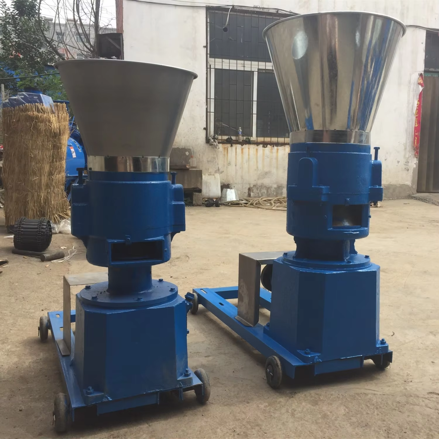 Máquina de fabricación de piensos 200 kg/h eléctrica/diésel/de gasolina