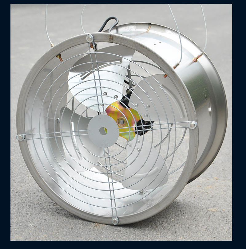 ODM Fábrica Personalizada Ventilador de aire de flujo axial industrial Hotel Warehouse Farm Dedicado Ventilador de ventilación industrial