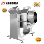 Industrial Gas Heating Restaurant Cooking Drum Automatic Cooking Mixer Machine Price - Wok - foodmachtech
