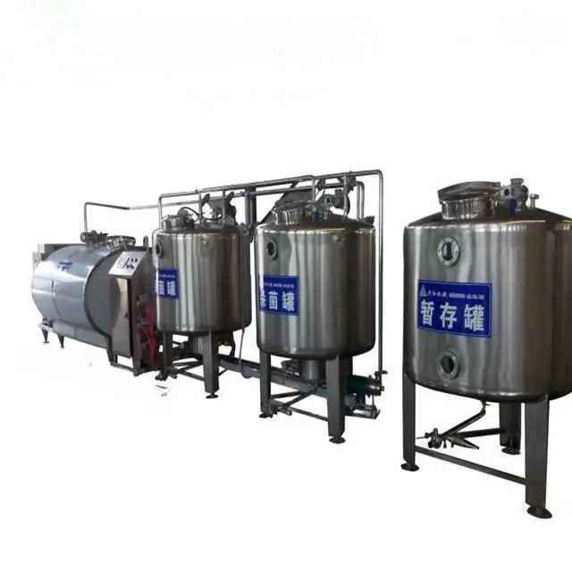 Línea de producción de sistema de agitación de productos lácteos líquidos - Sistema de agitación de tanque de fermentación - foodmachtech