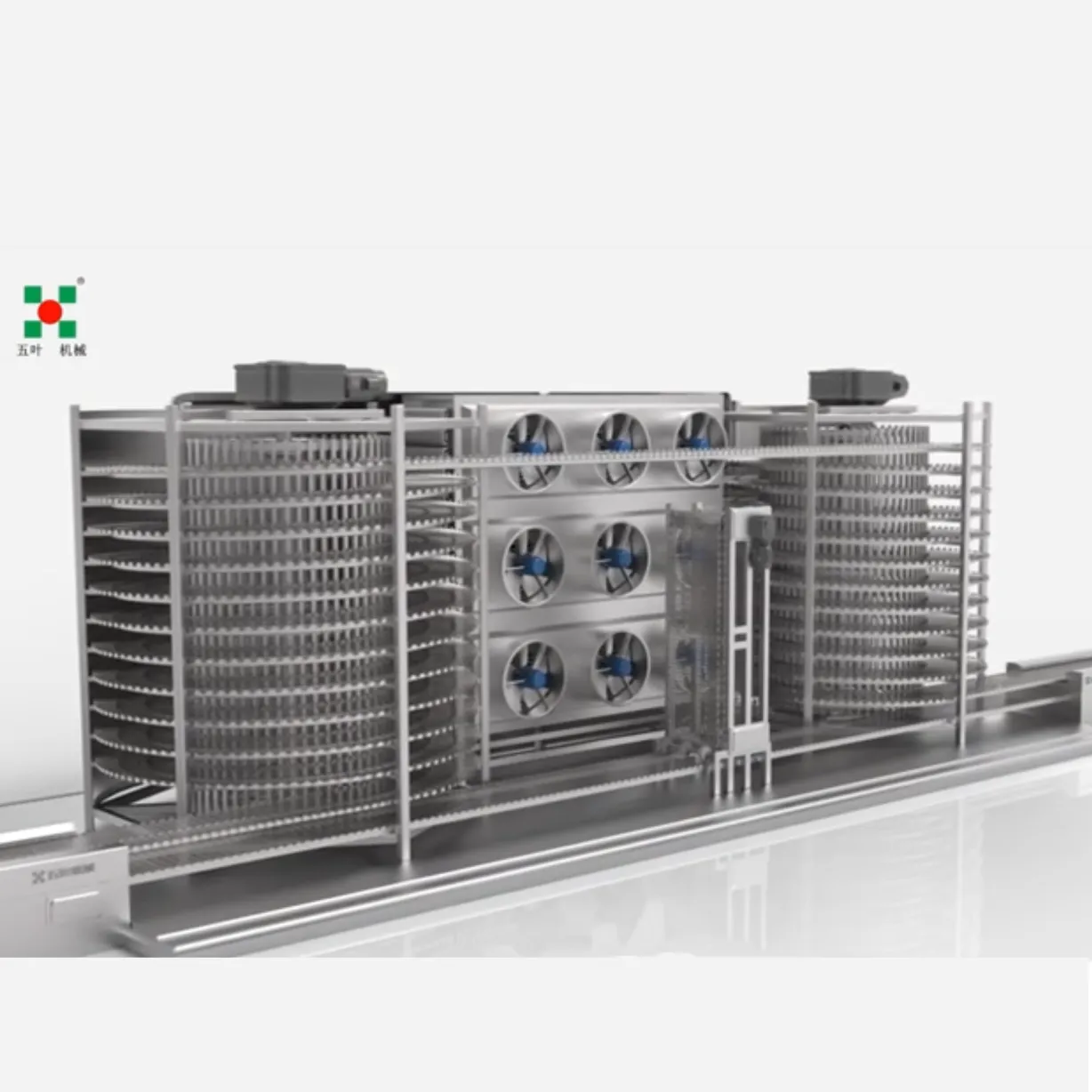 Best Quality Commercial IQF Spiral Quick Freezer for Meat/Seafood/Chicken/Ice Cream - Iqf Freezer - foodmachtech