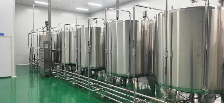 Linha De Produção De Sorvete - Linha De Produção De Leite Vegetal - foodmachtech