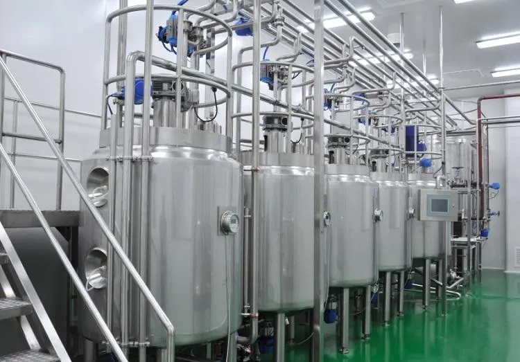 600L Eis Weiter Gefrier schrank - Produktions linie für Pflanzen milch - foodmachtech