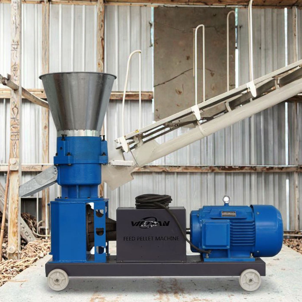 Nuevo uso doméstico pollo y alimentación animal máquina de pellets 220V pequeña alimentación de pellets que hace equipo para la agricultura a pequeña escala