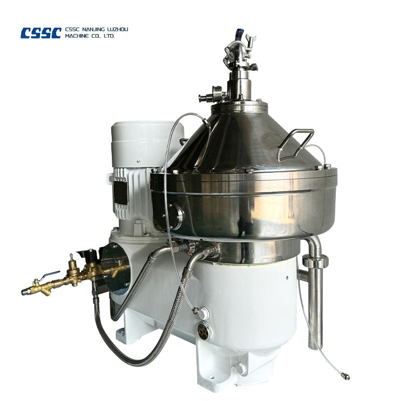 ماكينة الطرد المركزي الأوتوماتيكية لكريم الحليب والحليب مصنوعة خصيصًا ، ماكينة الطرد المركزي لمكدس الأقراص المستمرة