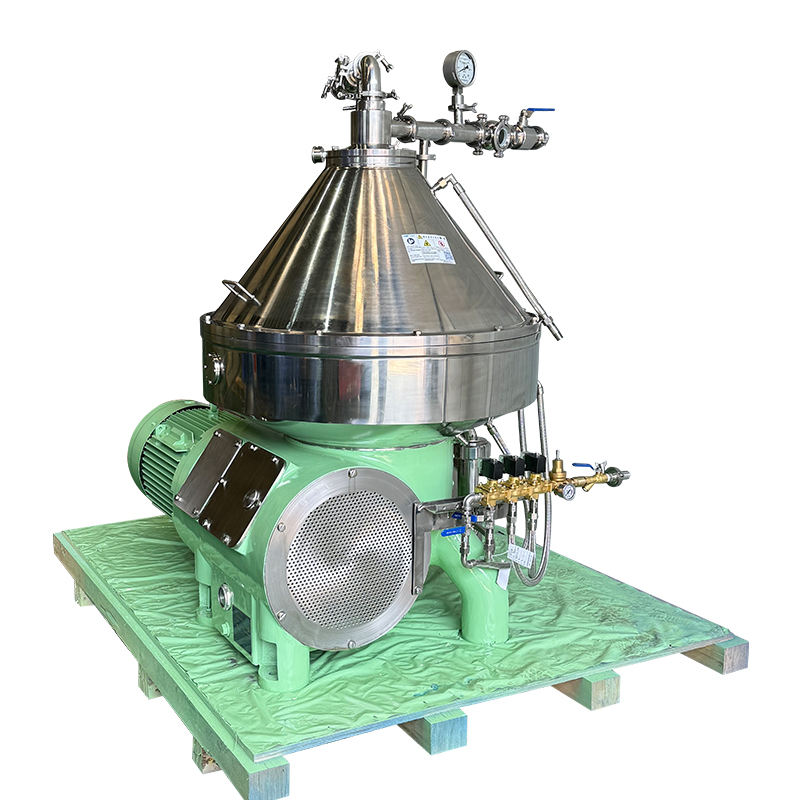 فاصل طرد مركزي قرصي عالي الجودة 10000-15000L/H فاصل طرد مركزي لكريم الحليب الكهربائي