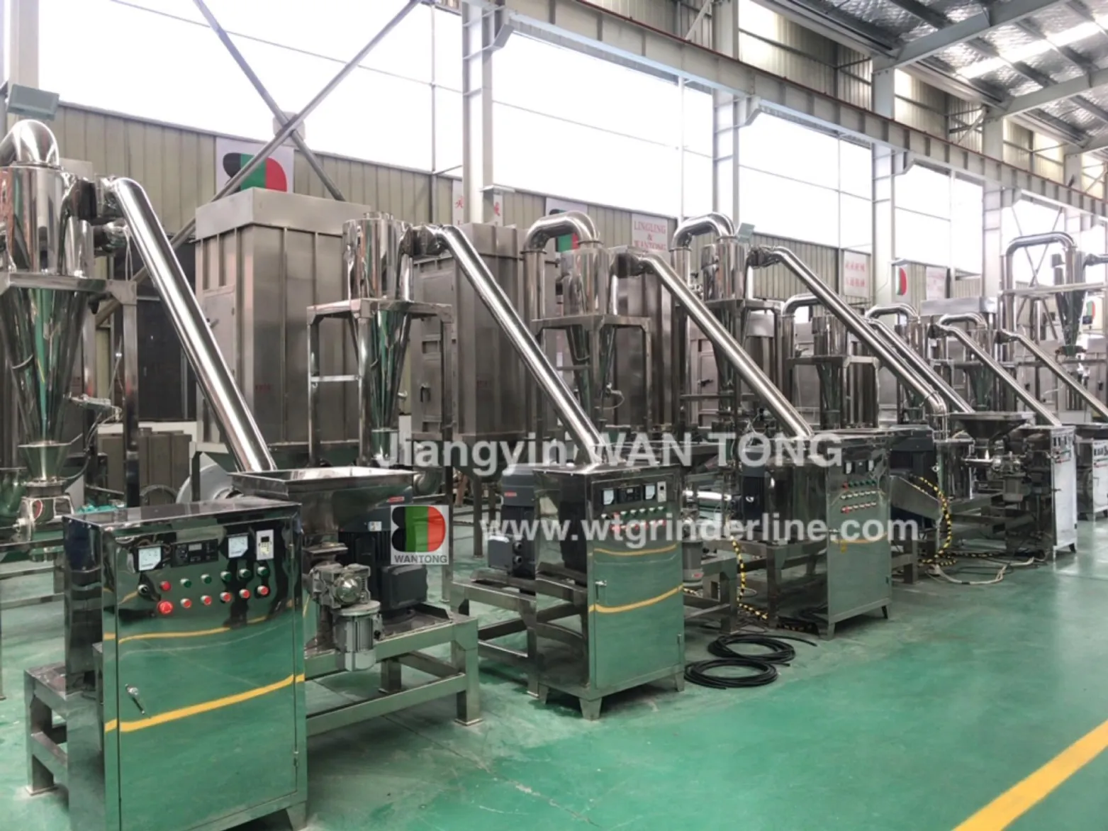 Aço inoxidável Triturador Universal com Ciclone Açúcar Pulverizer Máquina Sugar Mill - Moinho moagem - foodmachtech