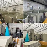 Granja ahorro de energía de los acuarios de la acuicultura/sistema de Aquoponic del agua profunda/sistema de Ras que recircula la acuicultura - Sistema de recirculación de la acuicultura - foodmachtech