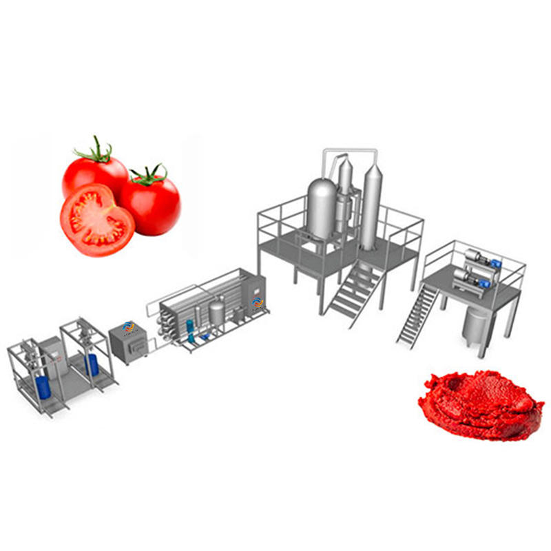 Automatic Ketchup Sauce Production Avocado Making Machine Mustard Raspberry Date Jam Maker Tomato Paste Production Line