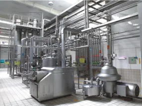 ESL laticínios processamento equipamentos planta linha produção leite UHT