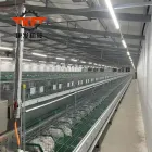 Chuồng nuôi thỏ thương mại có chức năng vệ sinh phân bón tự động - Lồng thỏ - foodmachtech