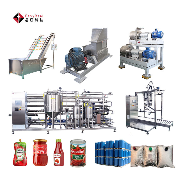 Customized Tomato Sauce Production Line Tomato Paste Making Machine (24 reviews)
