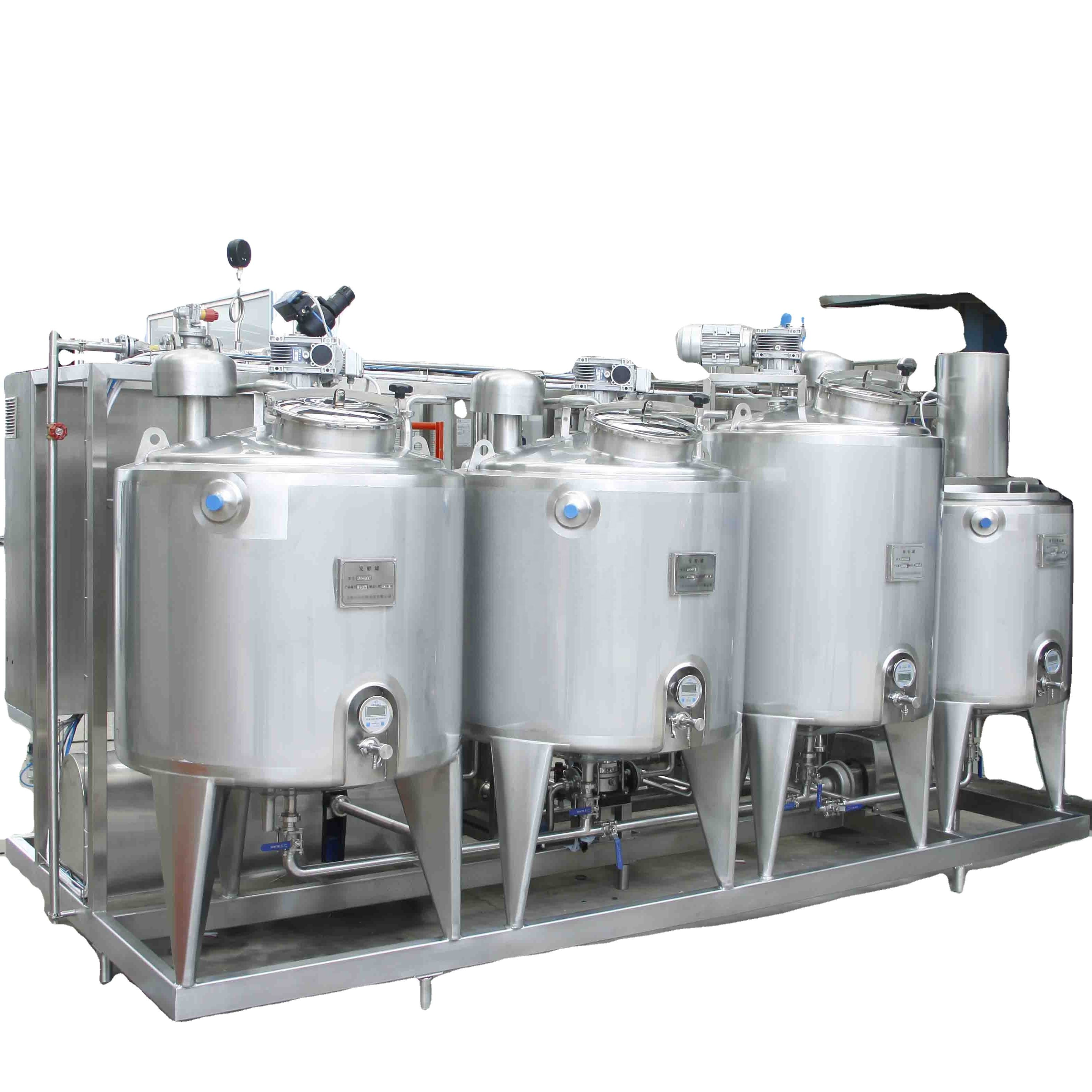 Línea de producción de leche de la planta de tratamiento de la leche UHT del equipo de proceso de la lechería