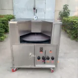 เตาอบขนมปัง Pita แบบหมุนได้พร้อมเตาอบแบบหมุนได้ราคาไม่แพง - เตาอบ - foodmachtech