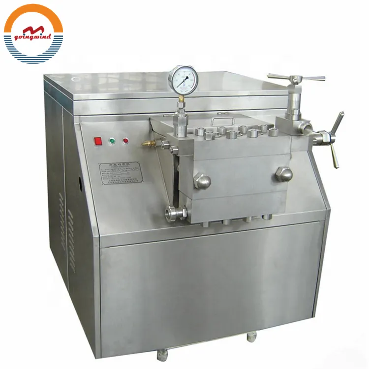 Bom Preço Automática Homogeneizador De Sorvete Auto Homogenizador De Alta Pressão De Mel De Leite Condensado De Leite De Coco para Venda - Fermentação Tanque Agitando Sistema - foodmachtech